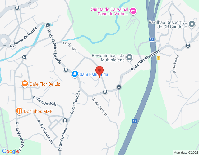 Mapa de localização