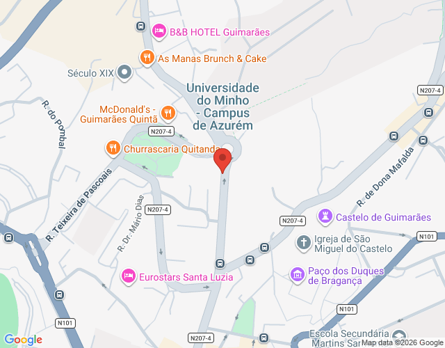 Mapa de localização