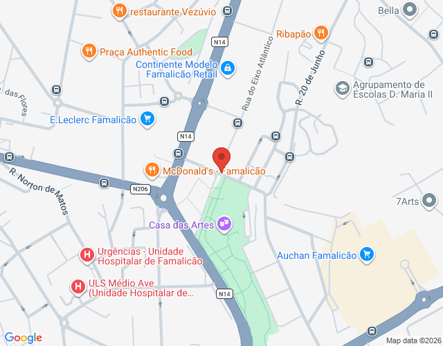 Mapa de localização
