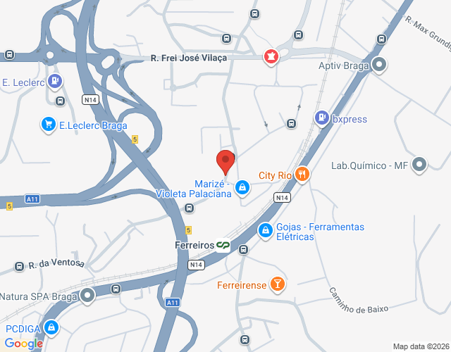 Mapa de localização
