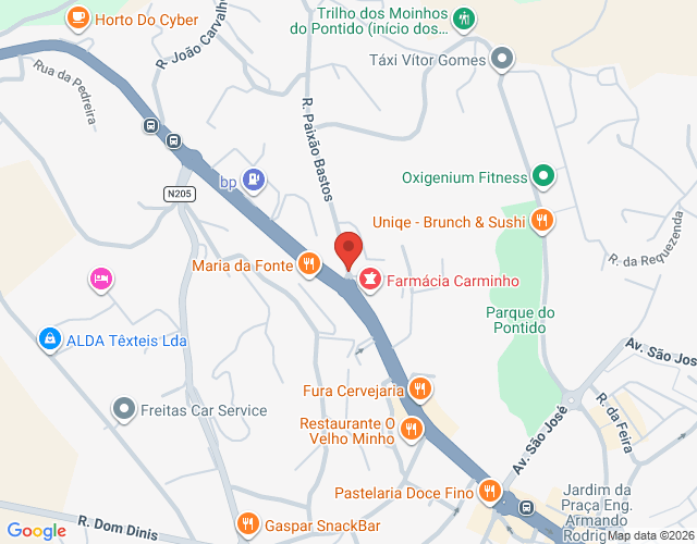 Mapa de localização