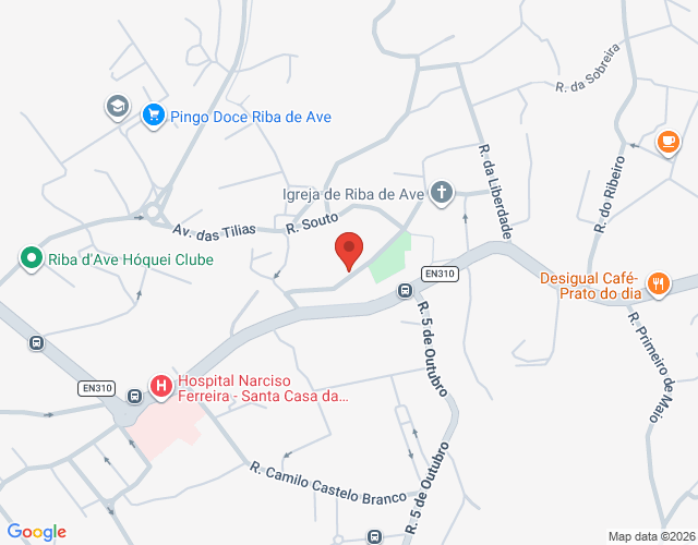 Mapa de localização