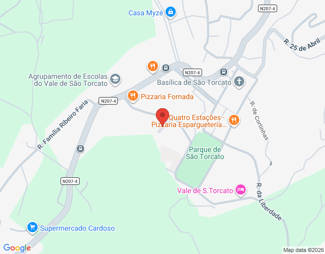 Mapa de localização