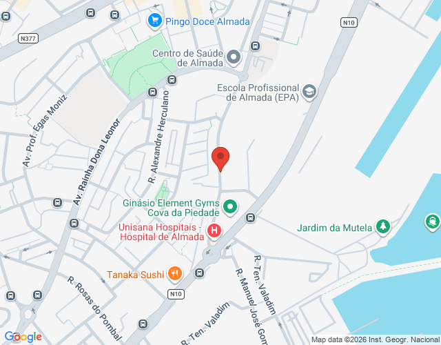 Mapa de localização