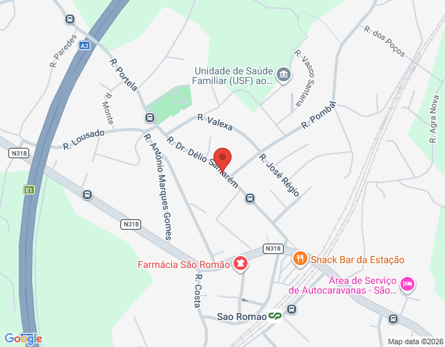 Mapa de localização