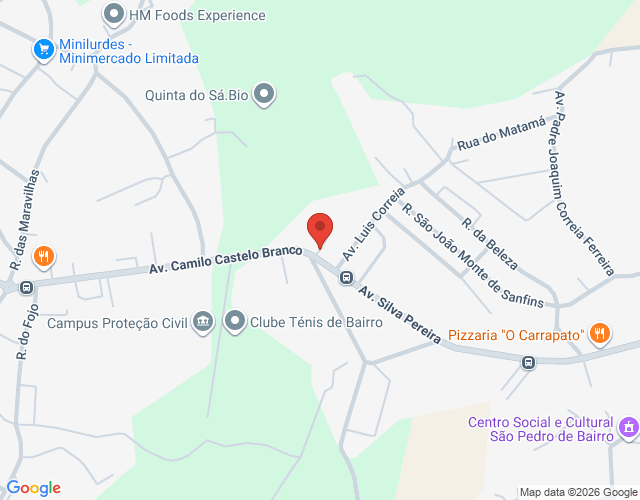Mapa de localização
