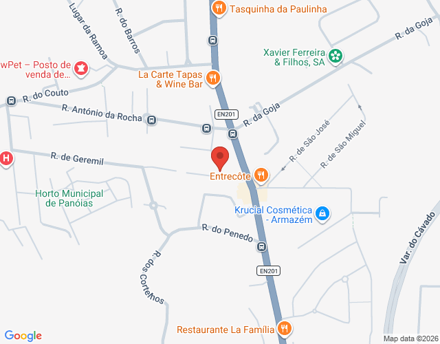 Mapa de localização
