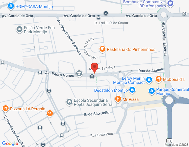 Mapa de localização