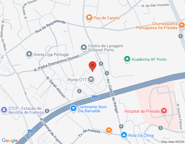 Mapa de localização