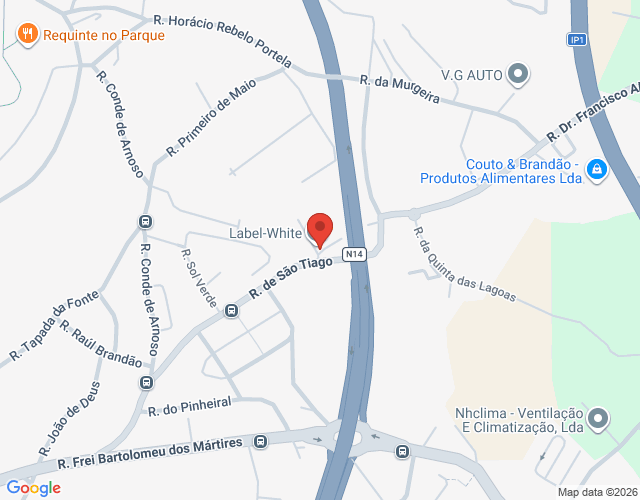 Mapa de localização
