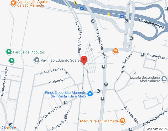 Mapa de localização